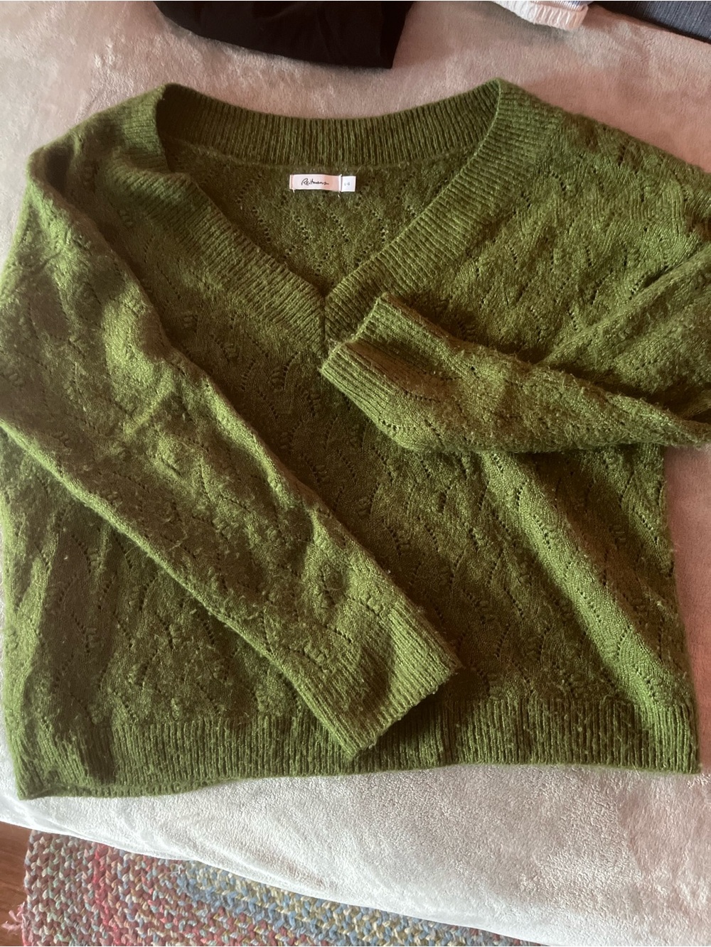 Women’s Green Knit Sweater
